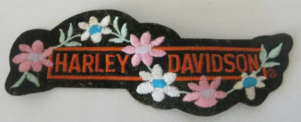 Vintage Harley Davidson Patch New 6.5